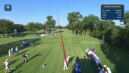Rickie Fowler | Round 2 | 12th hole | Shot 1 | 2025 Charles Schwab