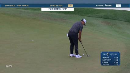 Si Woo Kim | Round 1 | 6th hole | Shot 4 | 2026 THE PLAYERS