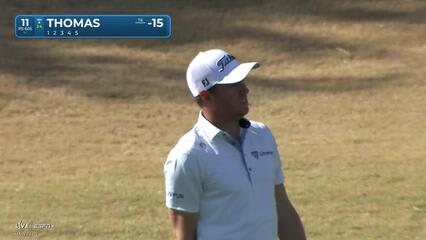 Justin Thomas | Round 3 | 11th hole | Shot 2 | 2025 The American Express