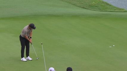 Frankie Capan III | Round 1 | 17th hole | Shot 3 | 2025 Zurich Classic