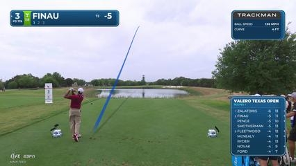 Tony Finau | Round 1 | 3rd hole | Shot 1 | 2026 Valero