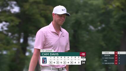 Cam Davis | 2024 Rocket Mortgage | Round 4 | 9th hole | Shot 3