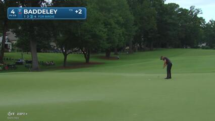 Aaron Baddeley | Round 4 | 4th hole | Shot 4 | 2025 Wyndham
