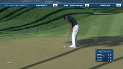 Cam Davis | Round 2 | 6th hole | Shot 4 | 2026 THE PLAYERS