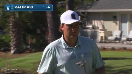 Sami Valimaki | Round 1 | 8th hole | Shot 4 | 2025 RBC Heritage
