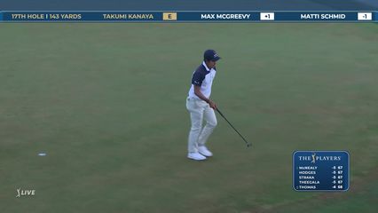 Takumi Kanaya | Round 1 | 17th hole | Shot 3 | 2026 THE PLAYERS