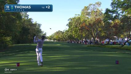 Justin Thomas | Round 2 | 11th hole | Shot 1 | 2025 Valspar