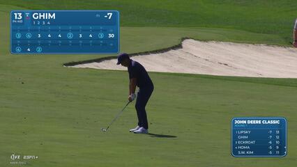 Doug Ghim | Round 1 | 13th hole | Shot 2 | 2025 John Deere