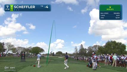 Scottie Scheffler | Round 4 | 7th hole | Shot 1 | 2026 Arnold Palmer