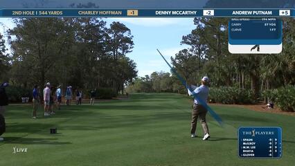 Charley Hoffman | Round 2 | 2nd hole | Shot 1 | 2025 THE PLAYERS