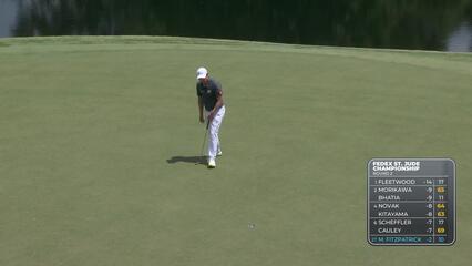 Matt Fitzpatrick | Round 2 | 11th hole | Shot 2 | 2025 FedEx St. Jude
