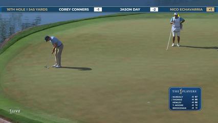 Nico Echavarria | Round 1 | 16th hole | Shot 4 | 2026 THE PLAYERS