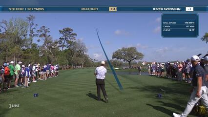 Rico Hoey | Round 3 | 9th hole | Shot 1 | 2025 THE PLAYERS