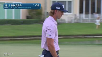 Jake Knapp | Round 4 | 16th hole | Shot 3 | 2025 Cognizant Classic