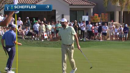 Scottie Scheffler | Round 3 | 1st hole | Shot 4 | 2025 WM Phoenix Open