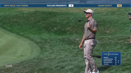Adam Scott | Round 4 | 16th hole | Shot 3 | 2026 THE PLAYERS