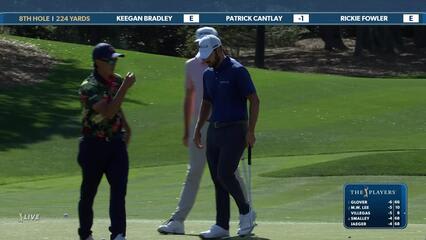 Patrick Cantlay | Round 1 | 8th hole | Shot 3 | 2025 THE PLAYERS