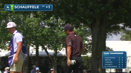 Xander Schauffele | Round 1 | 4th hole | Shot 3 | 2026 Truist Championship