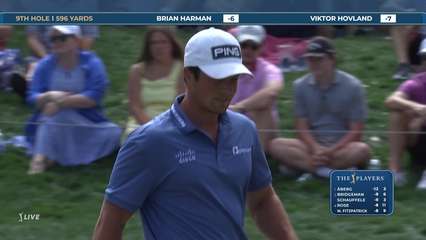 Viktor Hovland | Round 3 | 9th hole | Shot 5 | 2026 THE PLAYERS