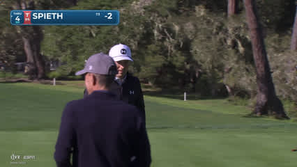 Jordan Spieth | Round 1 | 13th hole | Shot 3 | 2026 AT&T Pebble Beach