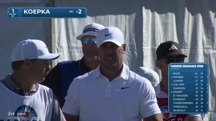 Brooks Koepka | Round 2 | 1st hole | Shot 1 | 2026 Farmers