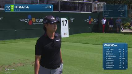 Kensei Hirata | Round 2 | 17th hole | Shot 1 | 2026 THE CJ CUP