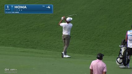 Max Homa | Round 2 | 1st hole | Shot 2 | 2025 The Sentry