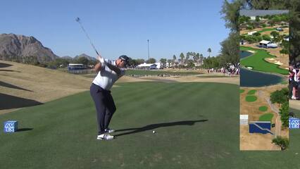 Sepp Straka | Round 4 | 10th hole | Shot 1 | 2025 The American Express