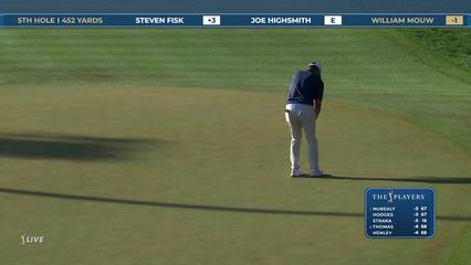 William Mouw | Round 1 | 5th hole | Shot 3 | 2026 THE PLAYERS