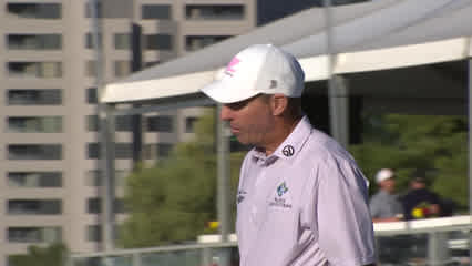 Steven Alker | Round 2 | 18th hole | Shot 5 | 2025 Charles Schwab