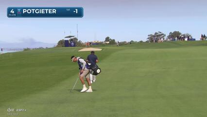 Aldrich Potgieter | Round 3 | 4th hole | Shot 2 | 2025 Farmers