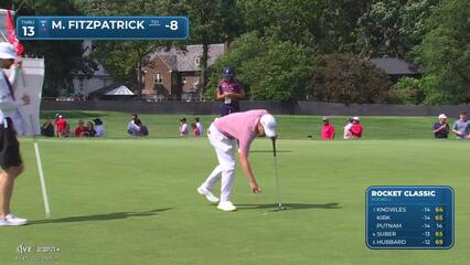 Matt Fitzpatrick | Round 2 | 13th hole | Shot 3 | 2025 Rocket Classic