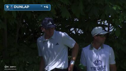 Nick Dunlap | Round 4 | 9th hole | Shot 1 | 2025 Truist Championship