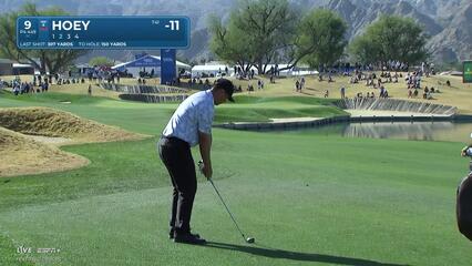 Rico Hoey | Round 4 | 9th hole | Shot 2 | 2025 The American Express