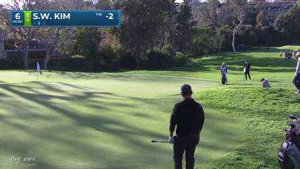 Si Woo Kim | Round 1 | 6th hole | Shot 2 | 2026 The Genesis