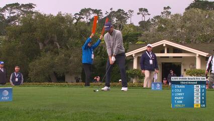 Russell Henley | Round 3 | 1st hole | Shot 1 | 2025 AT&T Pebble Beach