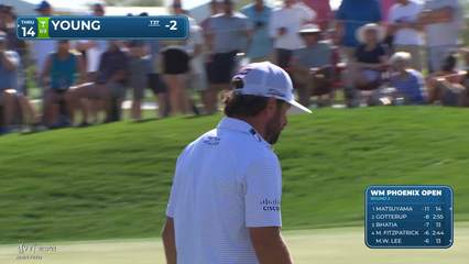 Cameron Young | Round 2 | 5th hole | Shot 4 | 2026 WM Phoenix Open