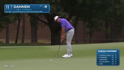 Joel Dahmen | Round 4 | 11th hole | Shot 3 | 2025 Wyndham