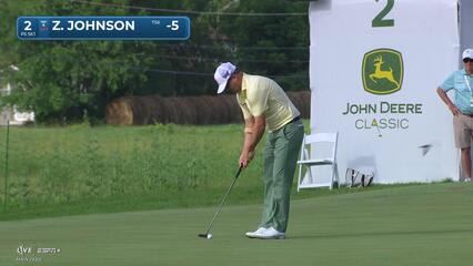 Zach Johnson | Round 4 | 2nd hole | Shot 5 | 2025 John Deere