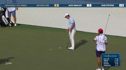 Michael Kim | Round 2 | 14th hole | Shot 4 | 2025 THE PLAYERS