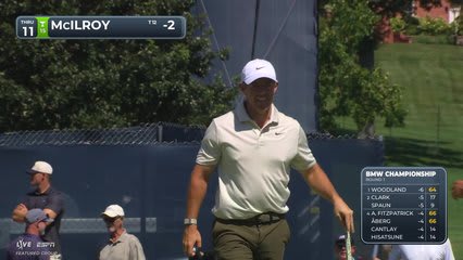 Rory McIlroy | Round 1 | 11th hole | Shot 4 | 2026 BMW Championship