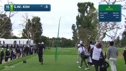Si Woo Kim | Round 1 | 15th hole | Shot 1 | 2026 The Genesis