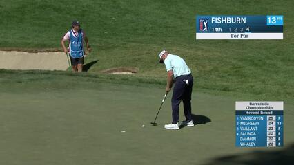 Patrick Fishburn | Round 2 | 14th hole | Shot 4 | 2025 Barracuda