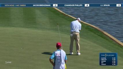 Chandler Phillips | Round 1 | 18th hole | Shot 4 | 2025 THE PLAYERS