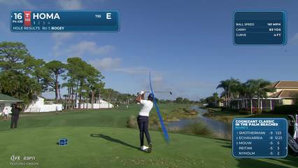Max Homa | Round 2 | 16th hole | Shot 1 | 2026 Cognizant Classic