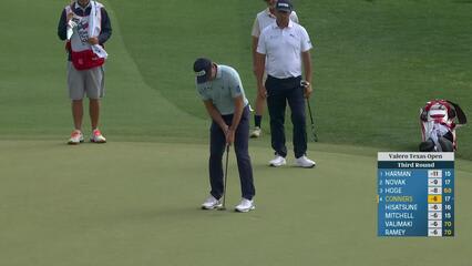 Corey Conners | Round 3 | 9th hole | Shot 6 | 2025 Valero