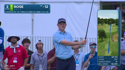 Justin Rose | Round 4 | 2nd hole | Shot 1 | 2026 Travelers