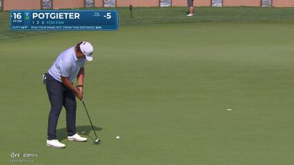 Aldrich Potgieter | Round 2 | 16th hole | Shot 4 | 2025 Valero