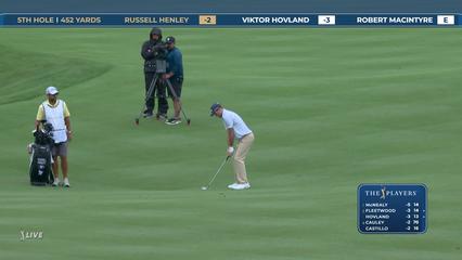 Russell Henley | Round 1 | 5th hole | Shot 2 | 2026 THE PLAYERS