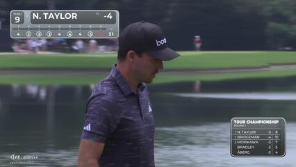 Nick Taylor | Round 1 | 9th hole | Shot 4 | 2025 TOUR Championship